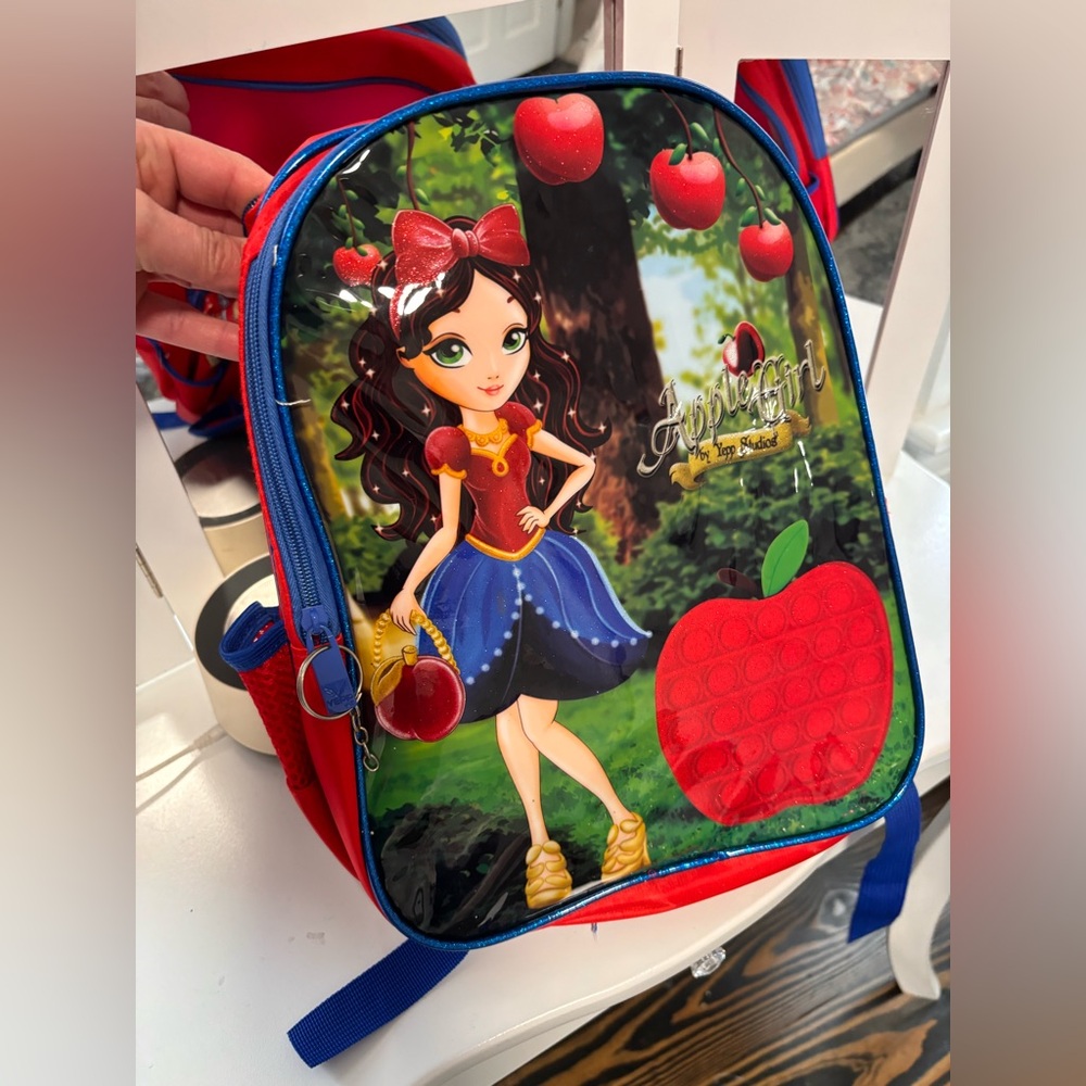 Disney Snow White Backpack - Red and Blue